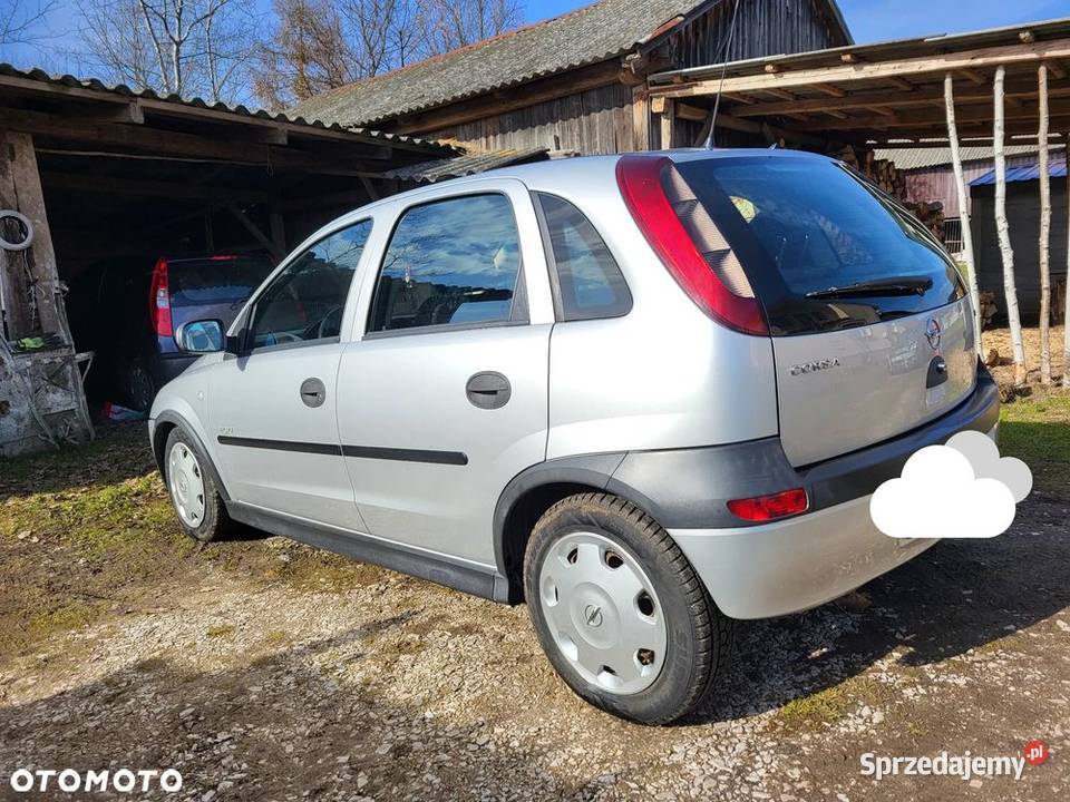 Opel Corsa C 12 16V Elegance immobilizer świętokrzyskie Lechów