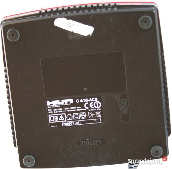 HILTI ŁADOWARKA PROSTOWNIK C436ACS LIION Szczerbice