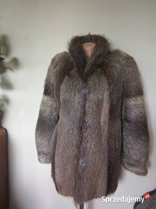 Futro naturalne z nutrii Rozmiar 40(L) Karczew sprzedam