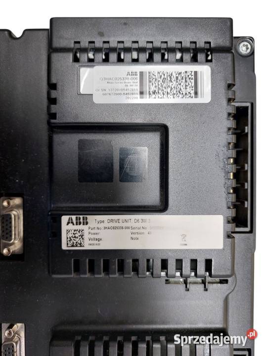 ABB DSQC 3HAC025338006 IRC5 Pozostałe