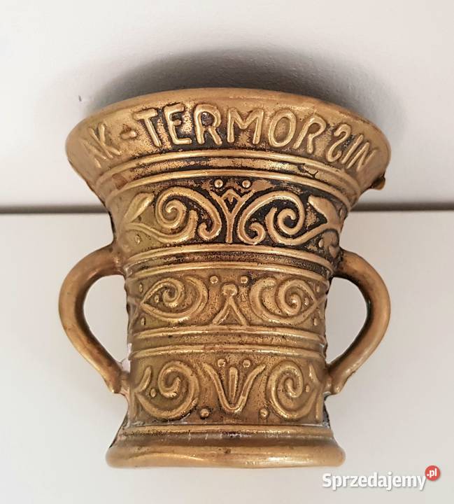 Stary moździerz aptekarski AKTERMORSIN Ruda Śląska