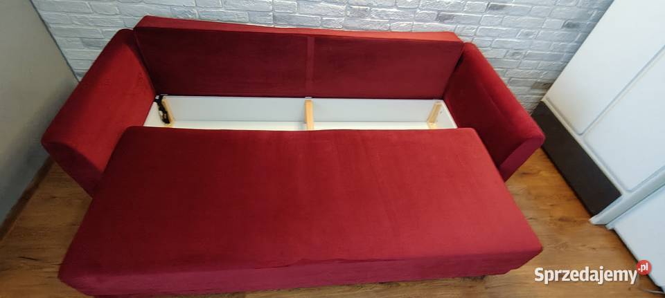 Kanapa welurowa 195x142 Łóżka Płock