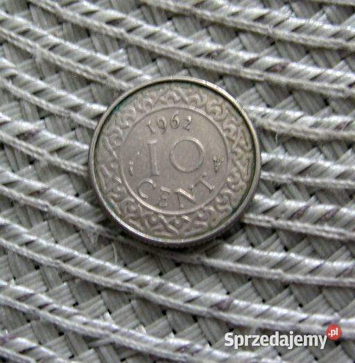 Surinam 1 Cent 1962r wielkopolskie Kalisz
