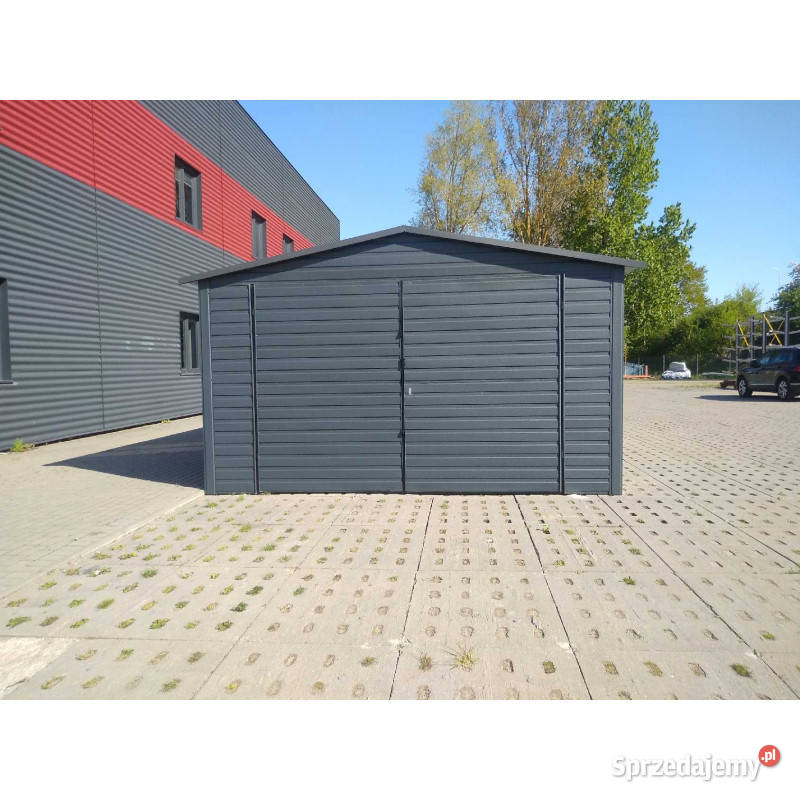 Garaż blaszany antracyt 3x5 Piotrków Trybunalski