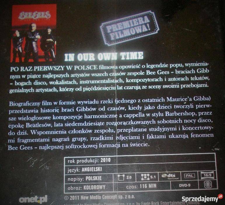 Bee Gees DVD Płyty i kasety Częstochowa sprzedam