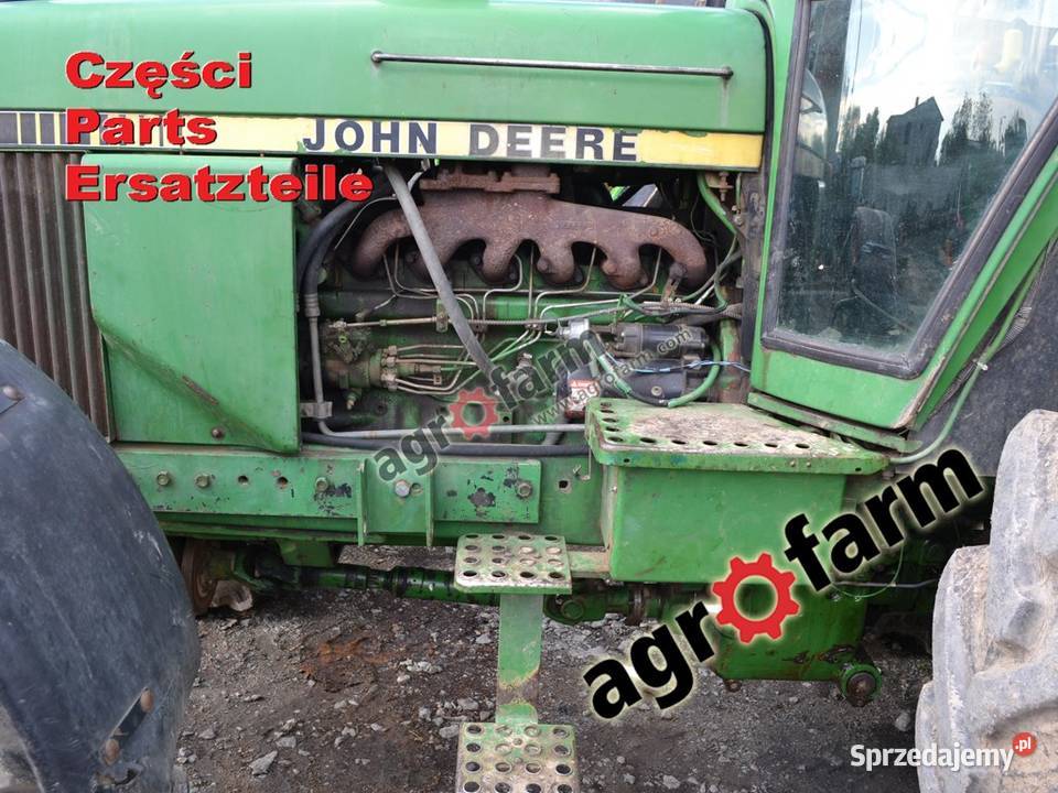 John Deere 4040S części skrzynia biegów silnik Byków sprzedam