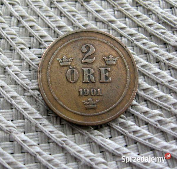 Szwecja 2 Ore 1901r Kalisz