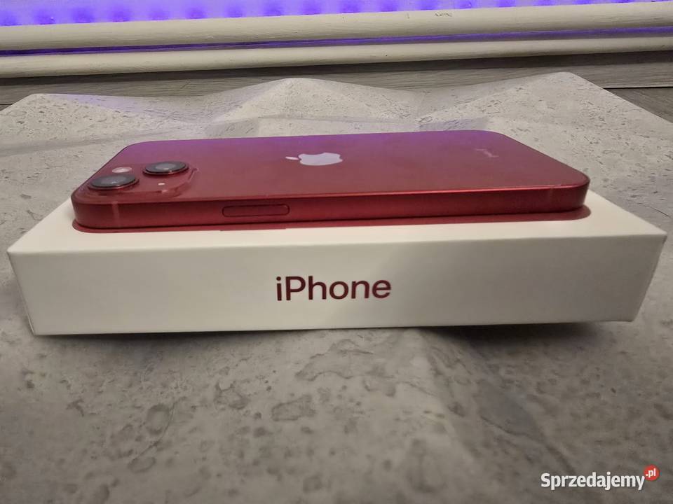 IPhone 13 128Gb Red kondycja 89 stan Perfekcyjny Nysa