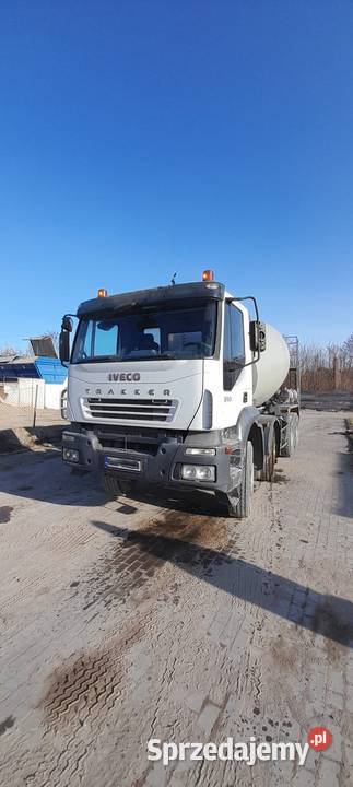 Betonomieszarka Gruszka Iveco Trakker manualna Ślesin