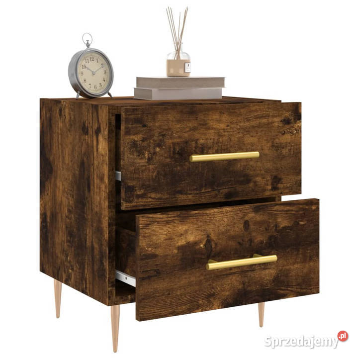Szafki nocne 2 przydymiony dąb 40x35x475 mazowieckie sprzedam