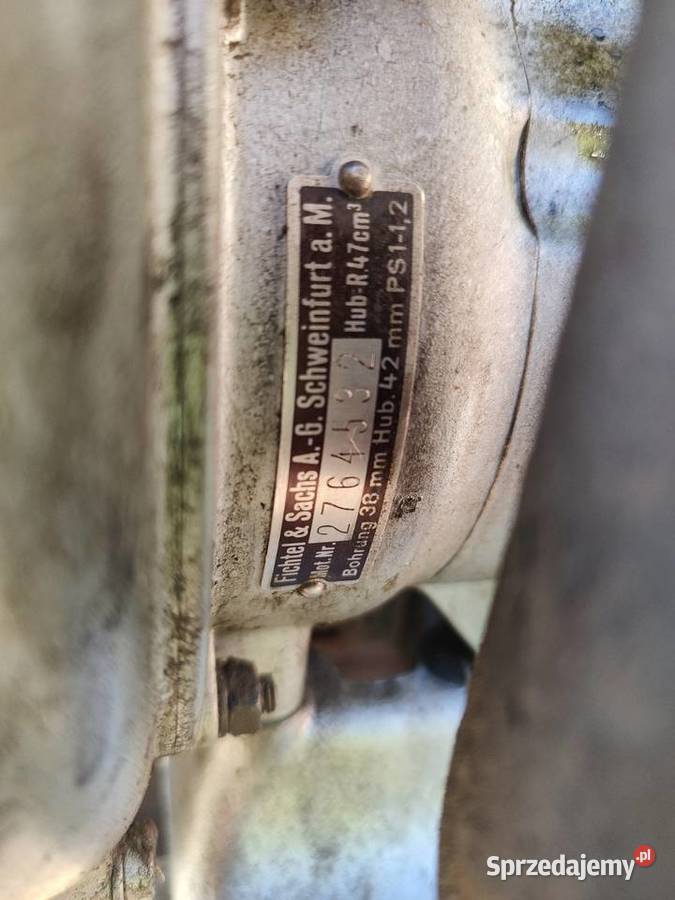 Silnik sachs osobowe Kruszwica