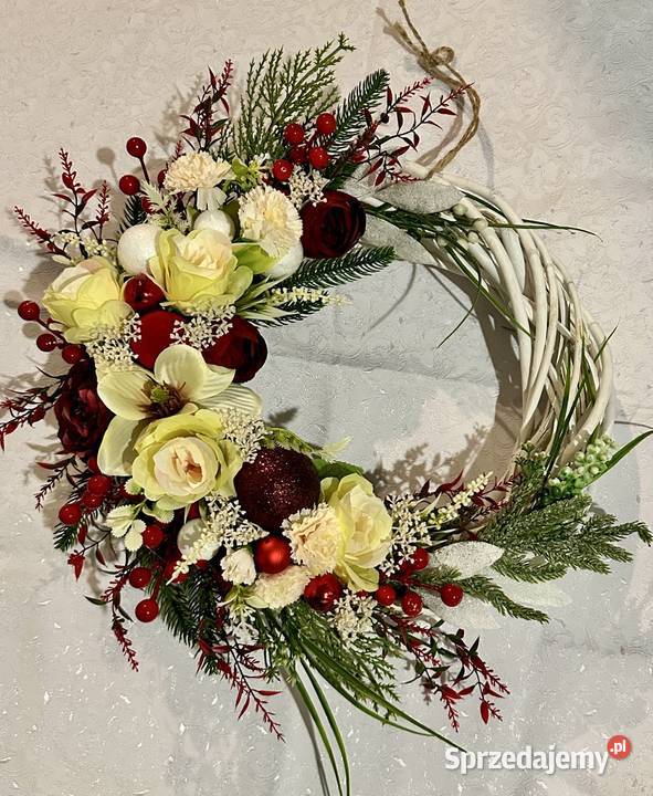 Wianek Bozpnarodzeniowy Premium piękny duży Przysucha
