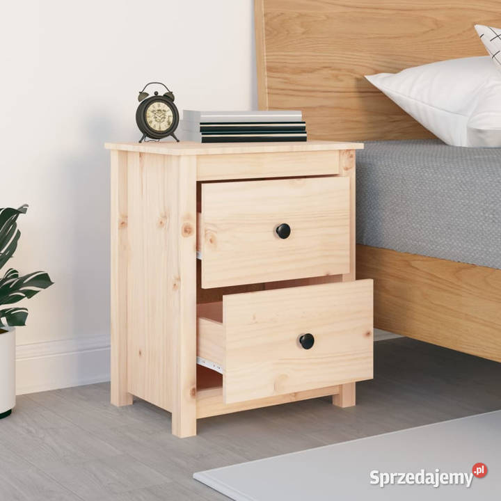 Szafka nocna 50x35x615 lite drewno sosnowe Szafki Warszawa
