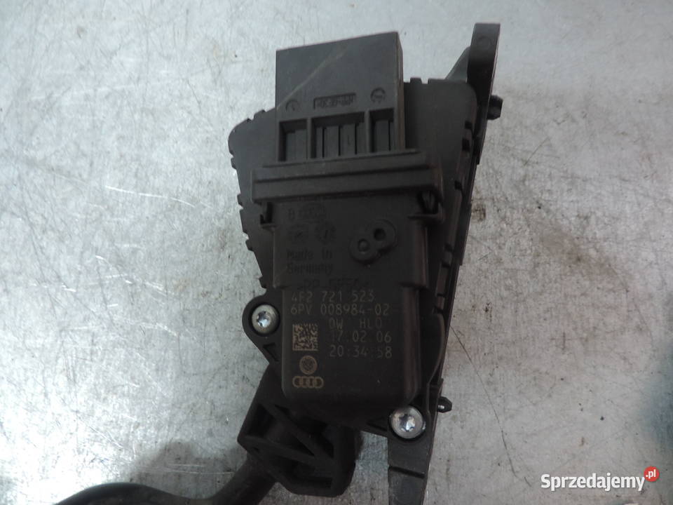 AUDI A6 C6 20 TDI POTENCJOMETR GAZU 4F2721523 małopolskie