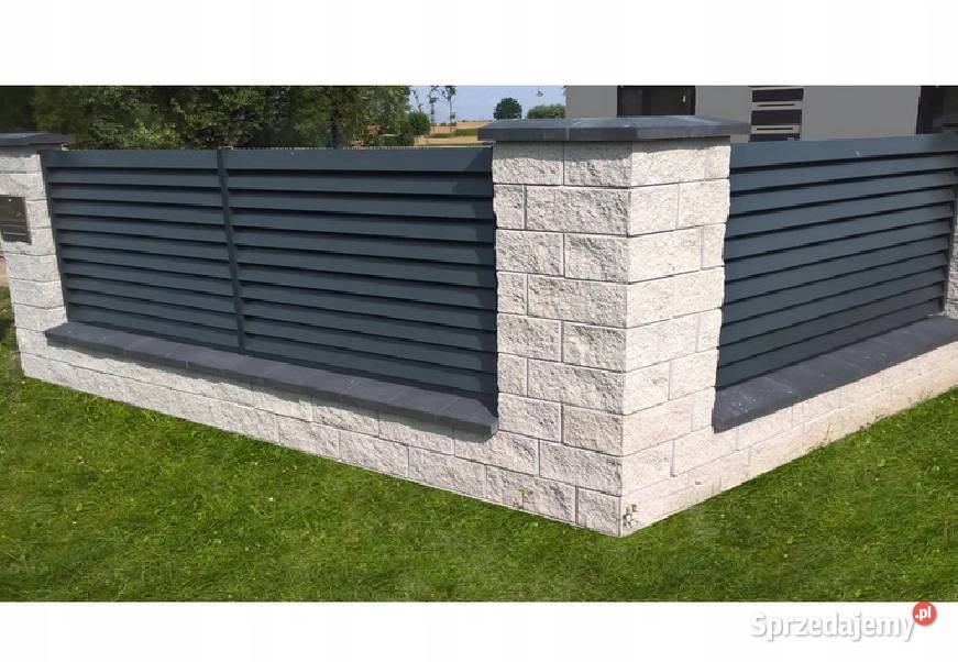 Solidna Brama Przęsło Ogrodzenie Żaluzja NA Dom i Ogród Golina