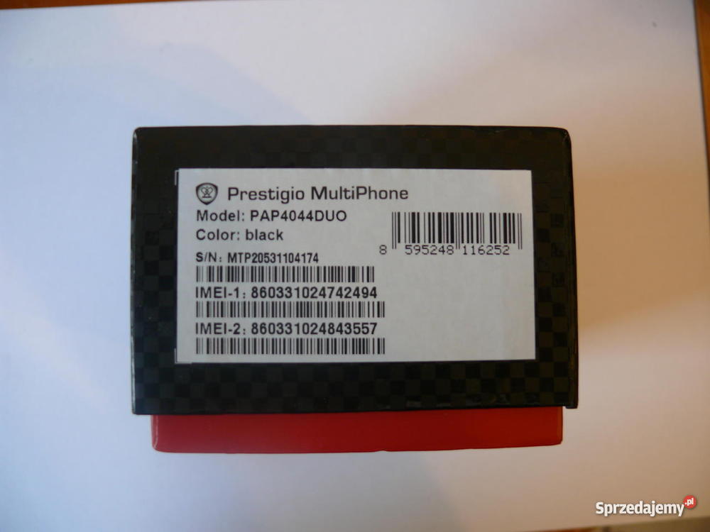 telefon PRESTIGIO multiphone 4044 DUO CASE Pozostałe Warszawa