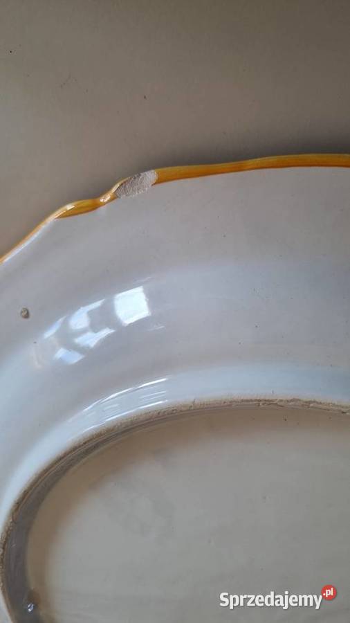 Talerz Dekoracyjny Ręcznie Malowany Wola Podłężna