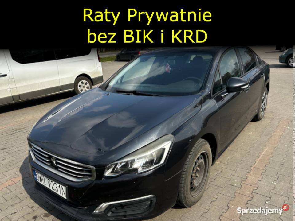 Peugeot 508 Raty Prywatnie Sedan nowy gotowy do czujnik parkowania 508
