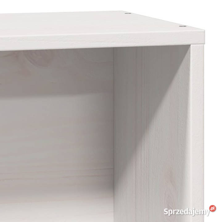 Rama łóżka bez materaca biała lite drewno 220cm mazowieckie Warszawa