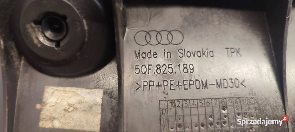 VW TIGUAN II OSŁONA PODWOZIA 5QF825189 KTL