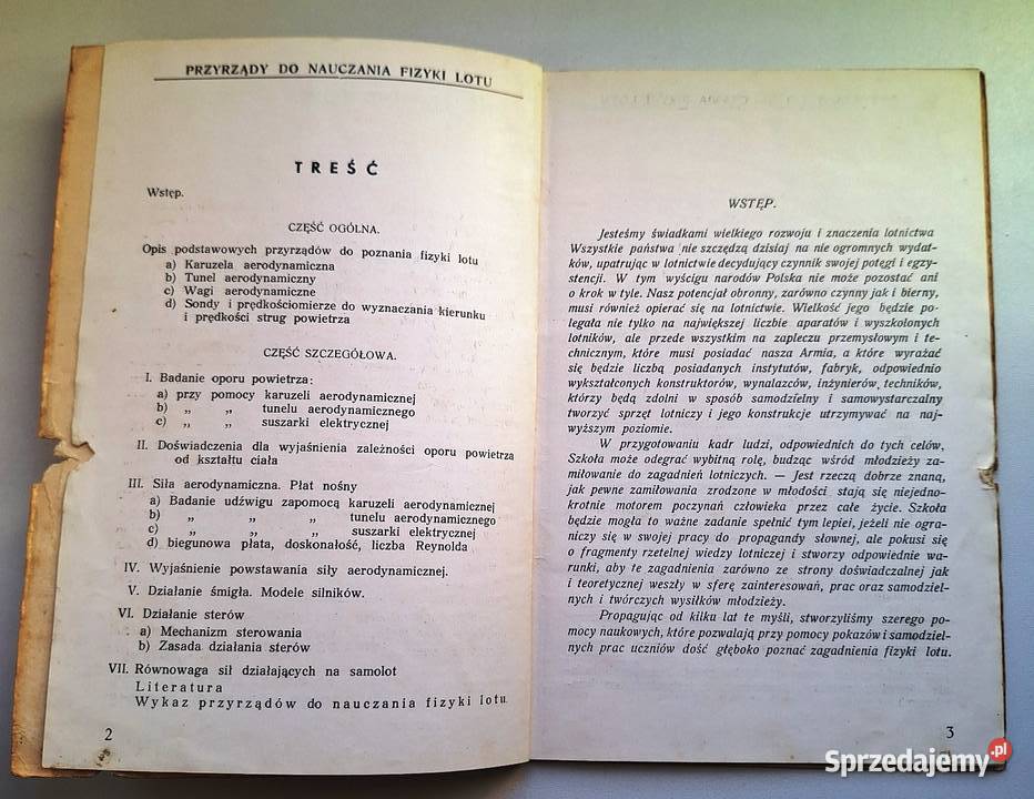 Przyrządy do nauczania fizyki lotu Inż Edmund Rzeszów