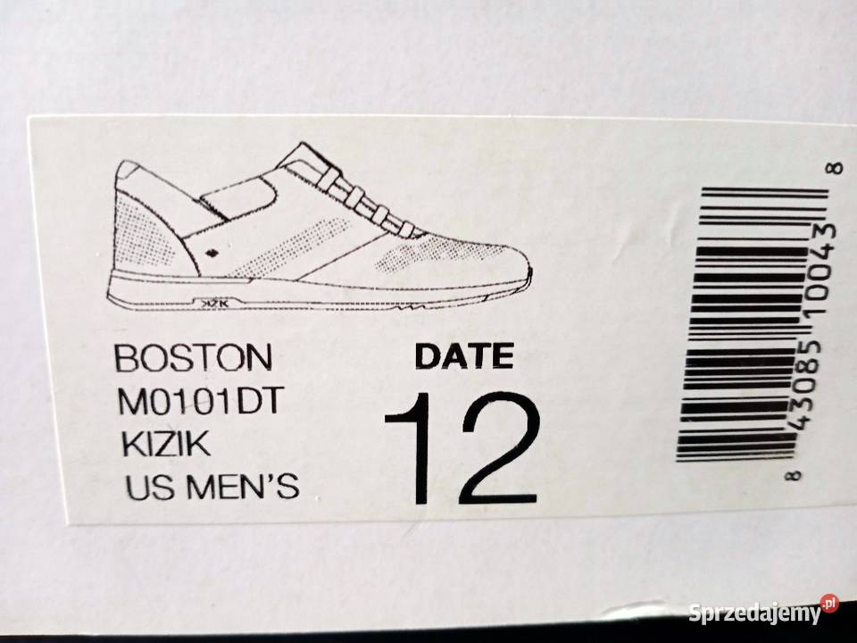 Buty Męskie KIZIK BOSTON USA SKÓRA US12 EU46 Mielec