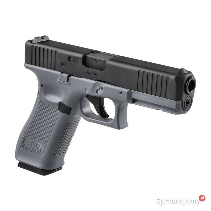 Pistolet wiatrówka Glock 17 gen5 45 mm BB szary Sporty strzeleckie i myślistwo Warszawa