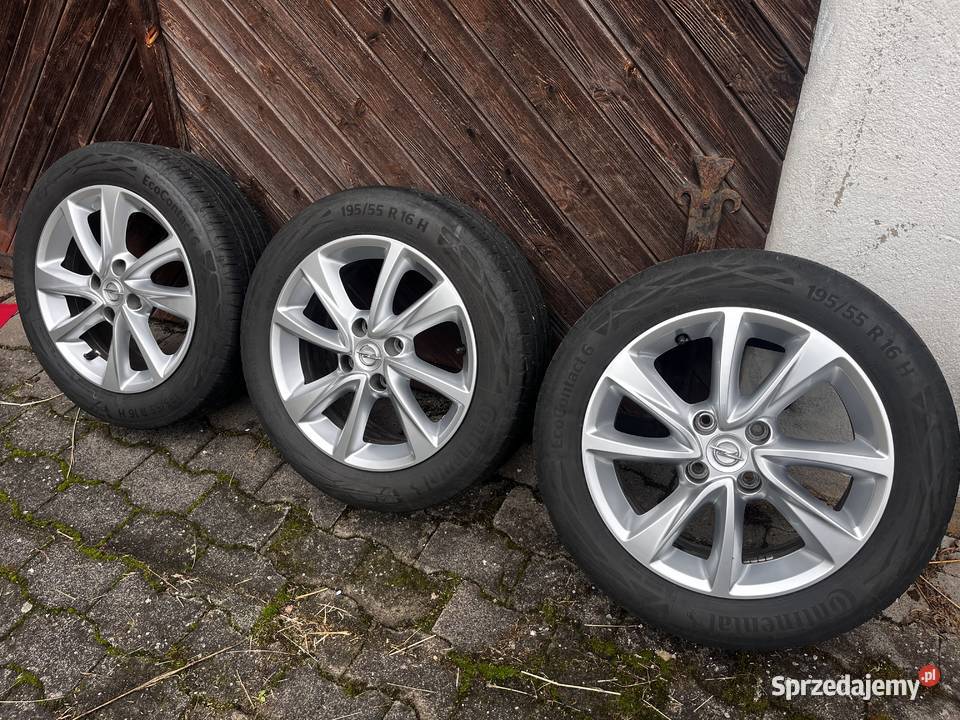 Alufelgi z Oponami Opel oryg 4x108 16 Corsa F Góra sprzedam