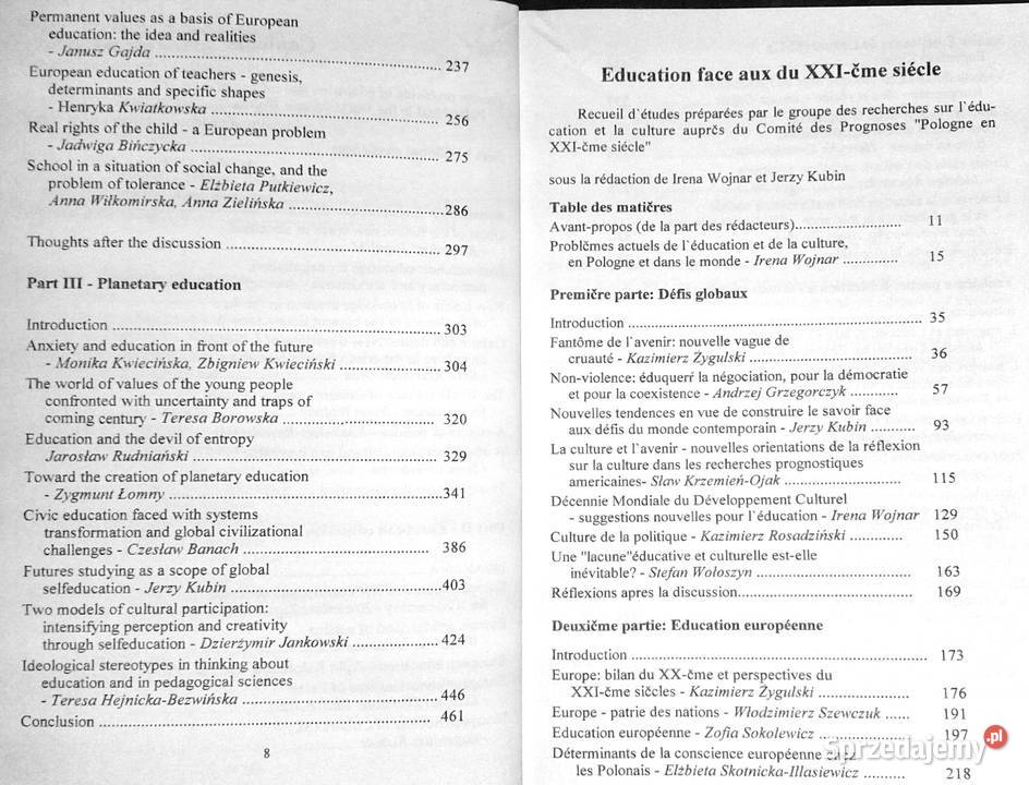 Edukacja wobec wyzwań XXI wieku Irena Wojnar Chełm