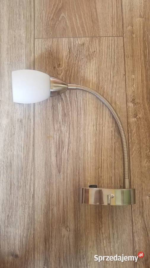 Kinkiet EVA Ans Lighting E14 40W biały klosz podlaskie Białystok