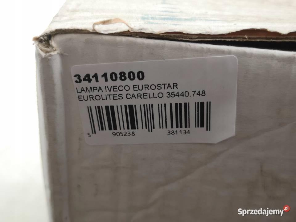 LAMPA PRAWY PRZÓD IVECO EUROCARGO 20022008 NOWA