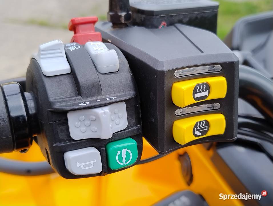CanAm Outlander 4x4 wspomaganie dokumenty Honda Nowy Dwór Mazowiecki sprzedam