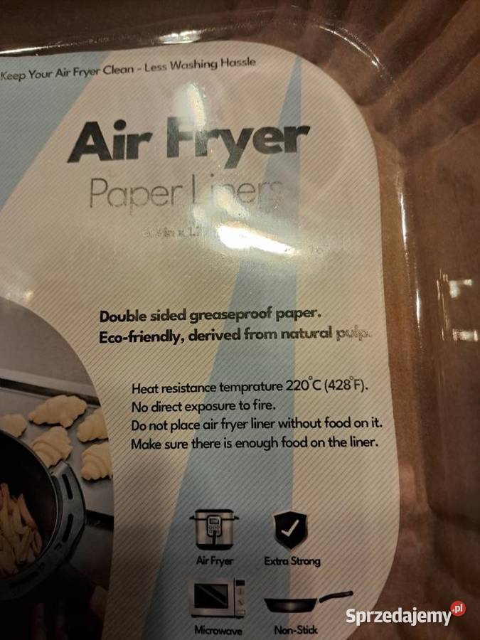 wkład papierowy do air fryer 120 Sandomierz