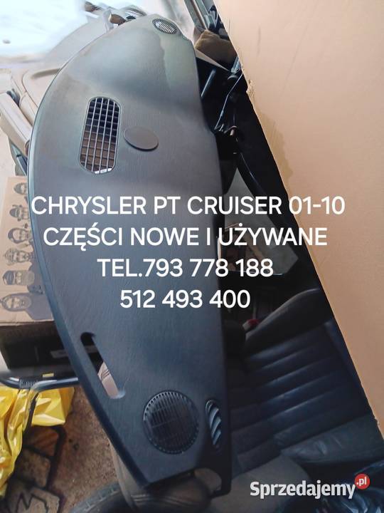 POESZYBIE CZARNE CHRYSLER PT CRUISER 0105 R Rok produkcji 2004 Kawnice