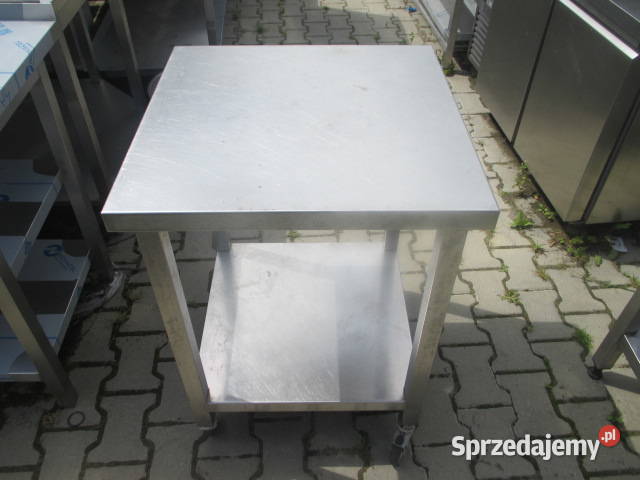 STÓŁ GASTRONOMICZNY Z PÓŁKĄ NA KÓŁKACH 606082 Ostrów Wielkopolski