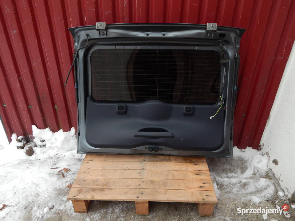 Peugeot 1007 0409 KLAPA BAGAŻNIKA TYLNA SZYBA mazowieckie Warszawa sprzedam