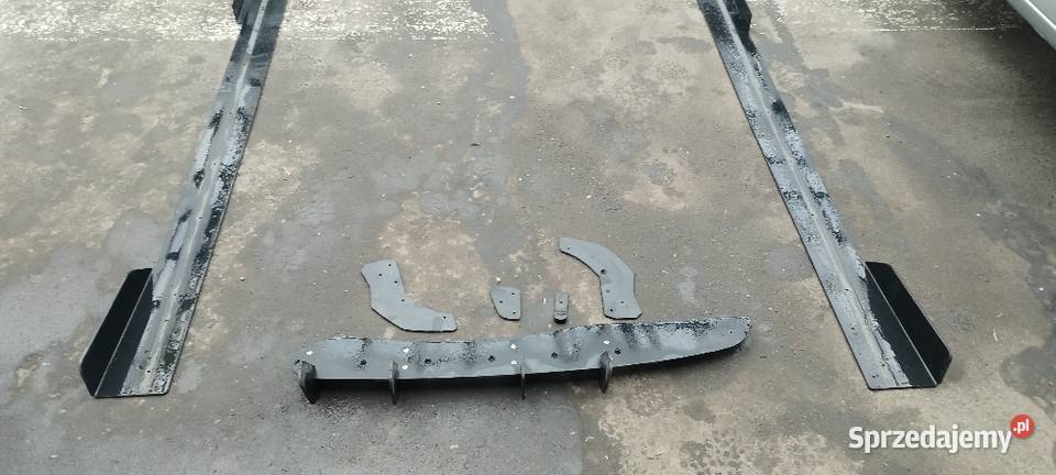 Splitter dokladka zderzaka Maxton komplet Vw Dokładki zderzaków sprzedam