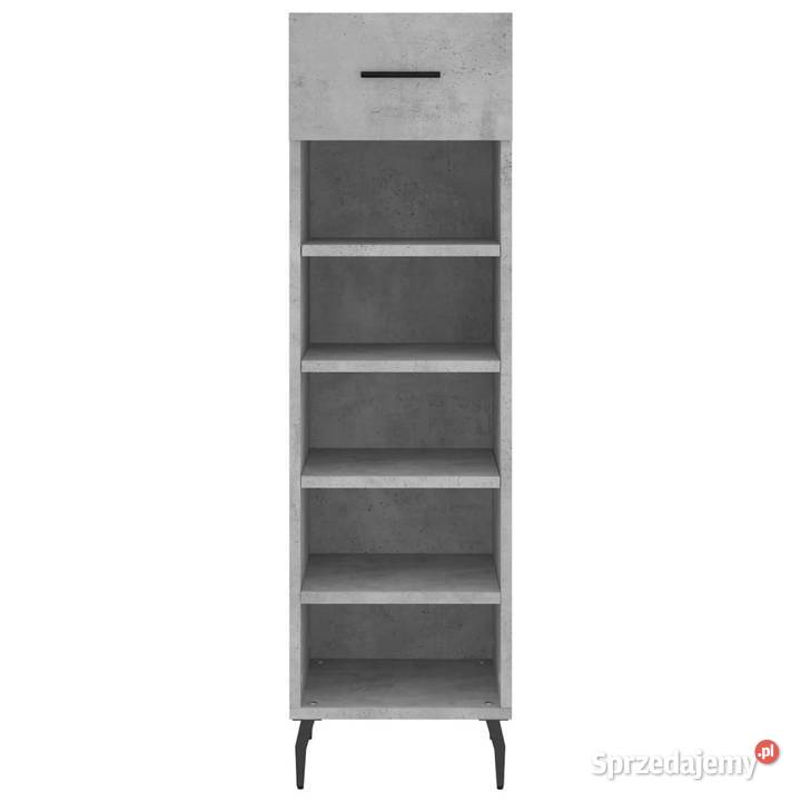 Szafka na buty szarość betonu 30x35x105 WM829696 mazowieckie Warszawa sprzedam