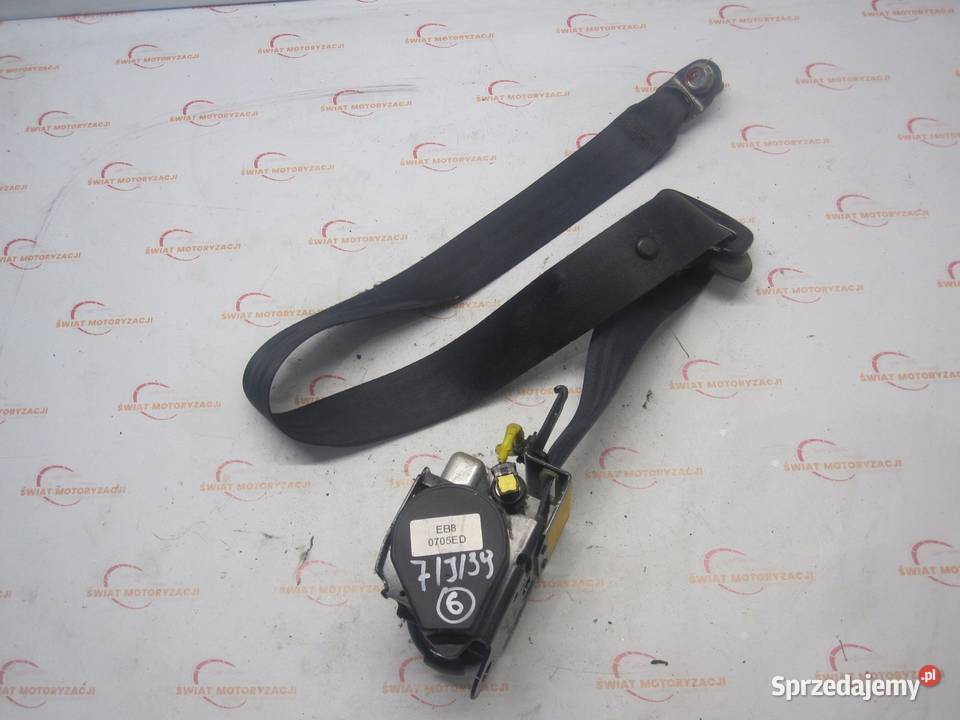 MITSUBISHI ASX I 11r pas bezpieczeństwa prawy Wyposażenie wnętrza Kielce