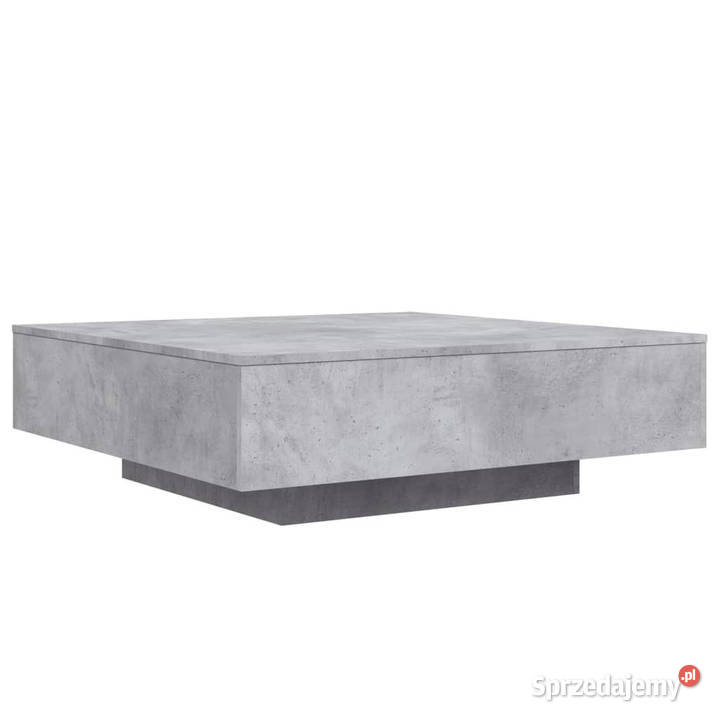 Stolik kawowy szarość betonu 100x100x31 WM836598 Stoły Warszawa sprzedam