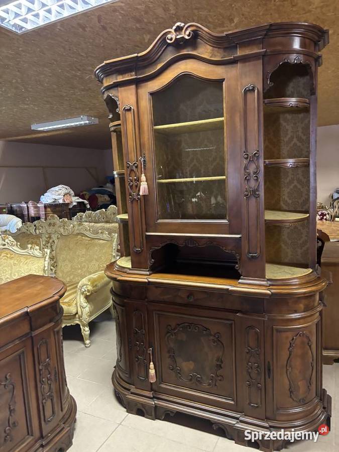 Włoskie Meble Stylowe Zestaw Stół 6 Krzeseł Gorzów Wielkopolski