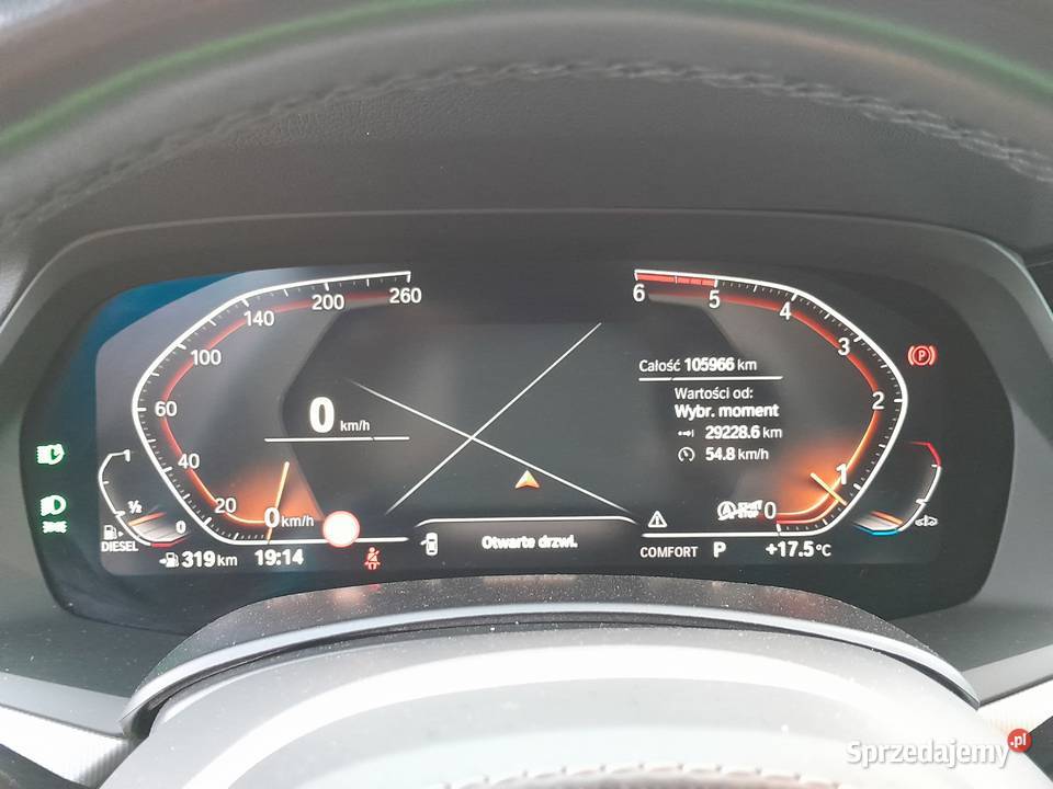 BMW X5 xDrive M Pakiet 25d czujnik martwego pola