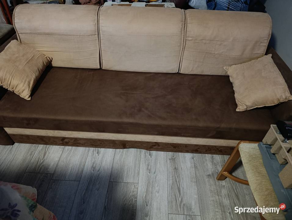 kanapa rozkładana sofa łóżko tapczan dwuosobowy Poznań sprzedam