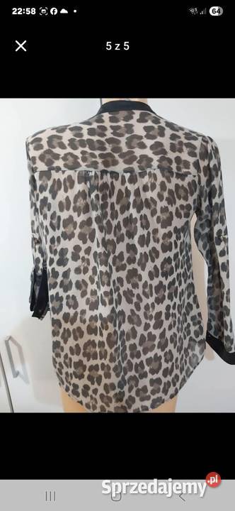 M Bluzka panterka tiulowa Braniewo