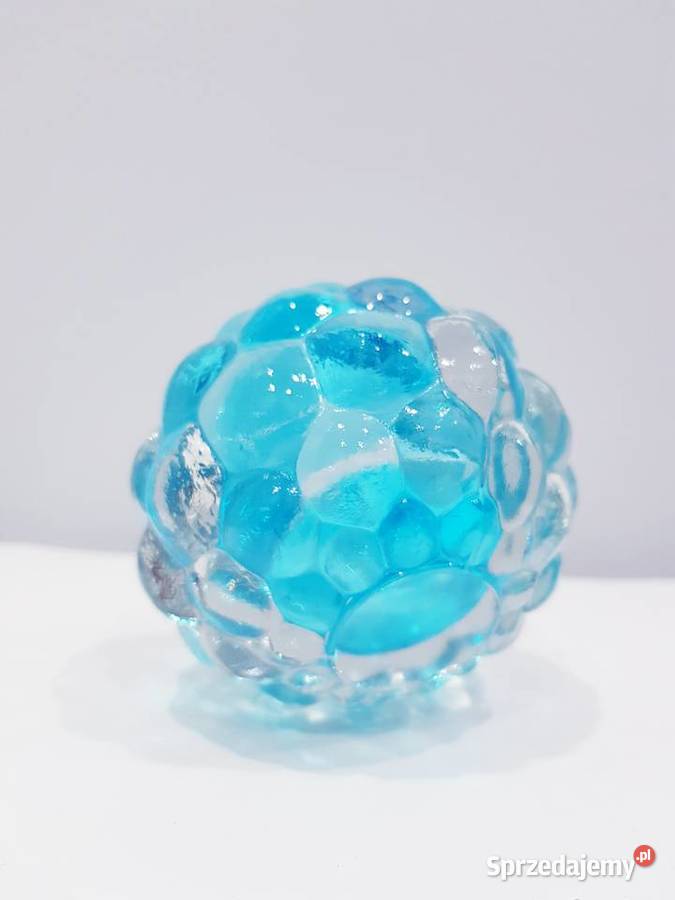 Szklany świecznik na podgrzewacze Dąbrowa Górnicza