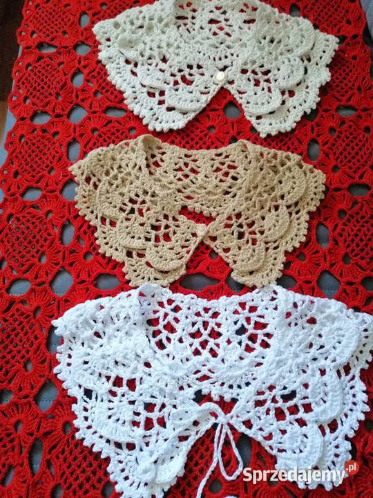 Kołnierzyki szydelkowe Katowice