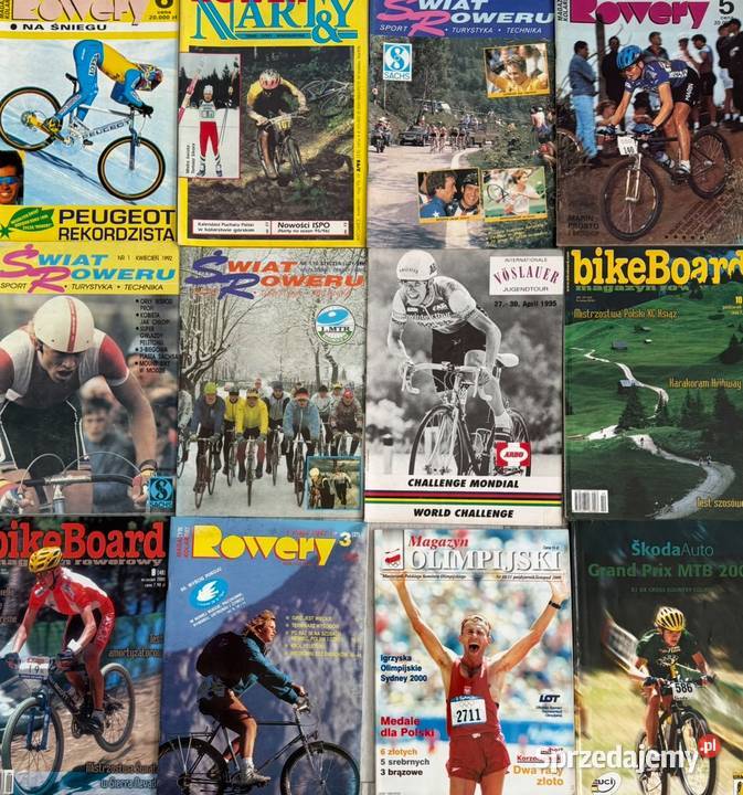 Czasopisma rowerowe Świat Roweru Bikeboard