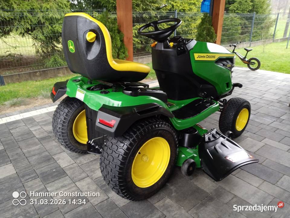 Traktorek kosiarka John Deere S170USA