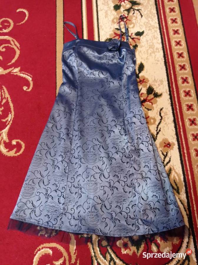 Piękna granatowa sukienka 36 Wołomin