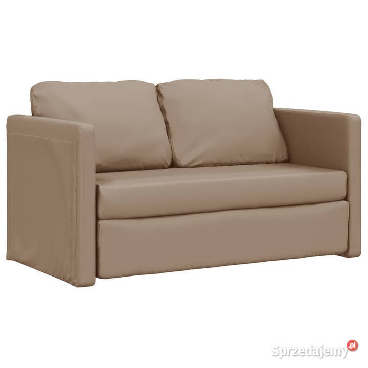 Sofa podłogowa 2w1 cappuccino 112x174x55 sprzedam